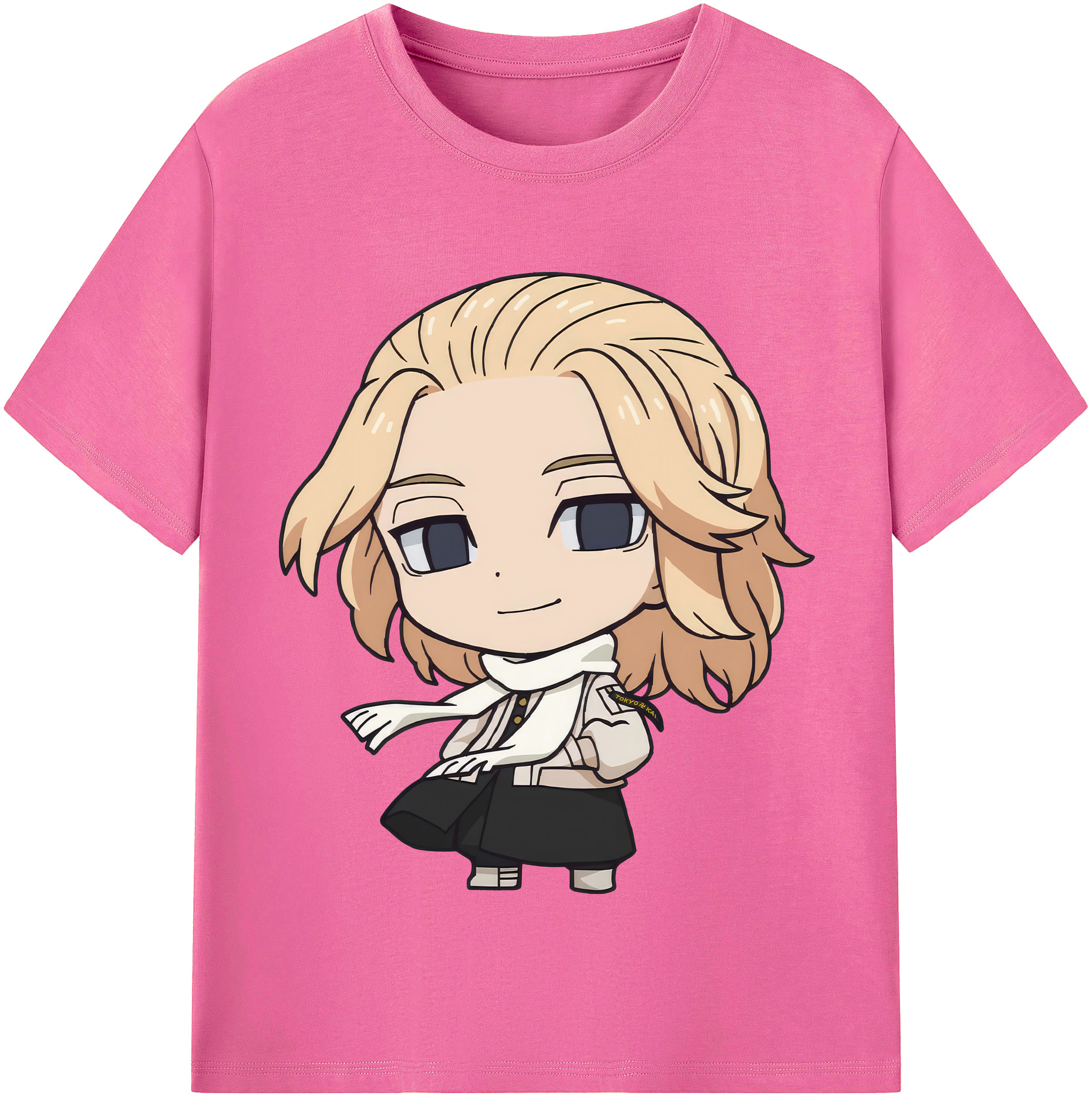 （画像用） 東京リベンジャーズ Tokyo Revengers レディースカジュアルプリントTシャツ（綿100％）
